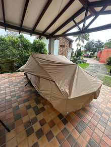 CARPA ANACONDA DEPREDADOR X 180 + BASE RAP ARB + WIND DEFRECTOR + BASES PARA TECHO HIT LUX + TOLDO ARB X180 + 2 SILLAS ARB DE CAMPIN
