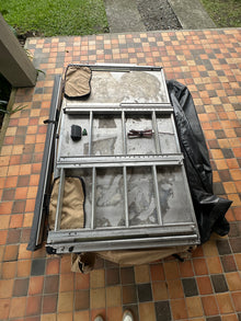 CARPA ANACONDA DEPREDADOR X 180 + BASE RAP ARB + WIND DEFRECTOR + BASES PARA TECHO HIT LUX + TOLDO ARB X180 + 2 SILLAS ARB DE CAMPIN