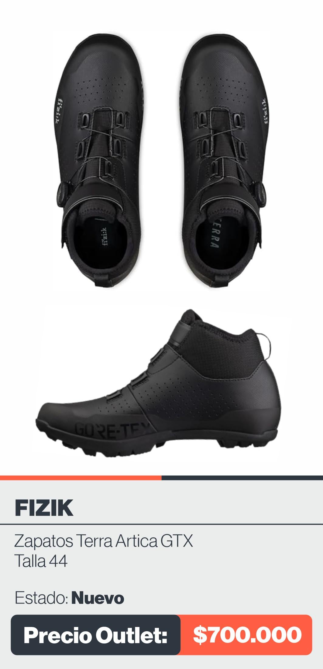 ZAPATOS FIZIK TERRA ARTICA GTX